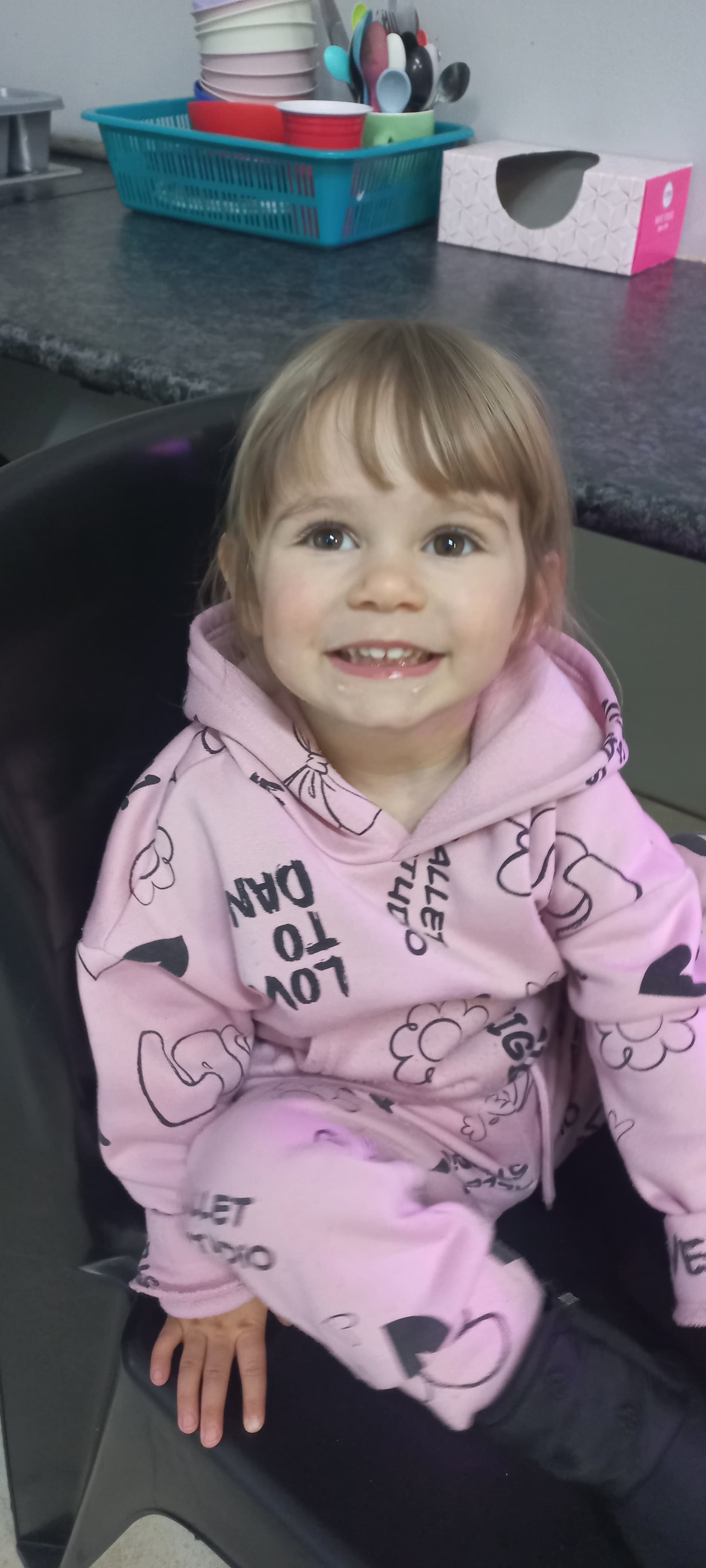 Haisley smiling